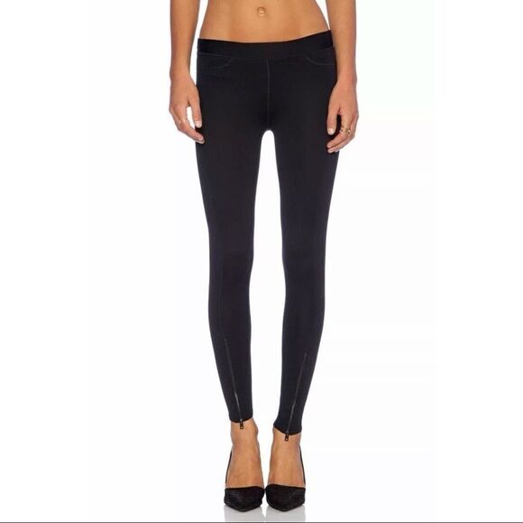 Rag & Bone / Jean The Lawson Black Pant Leggings - Size: Medium - Picture 9 of 10